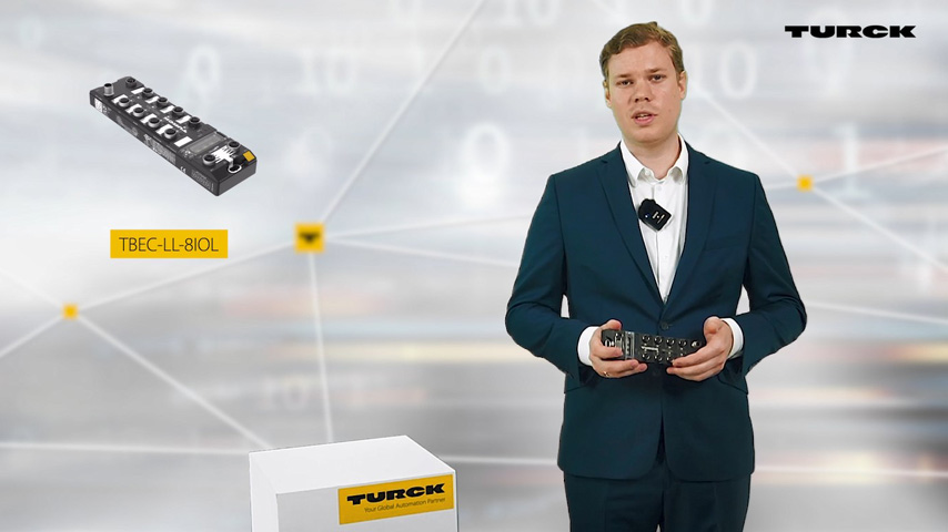 Elevator Pitch: EtherCAT Blok I/O met acht IO-Link Masters